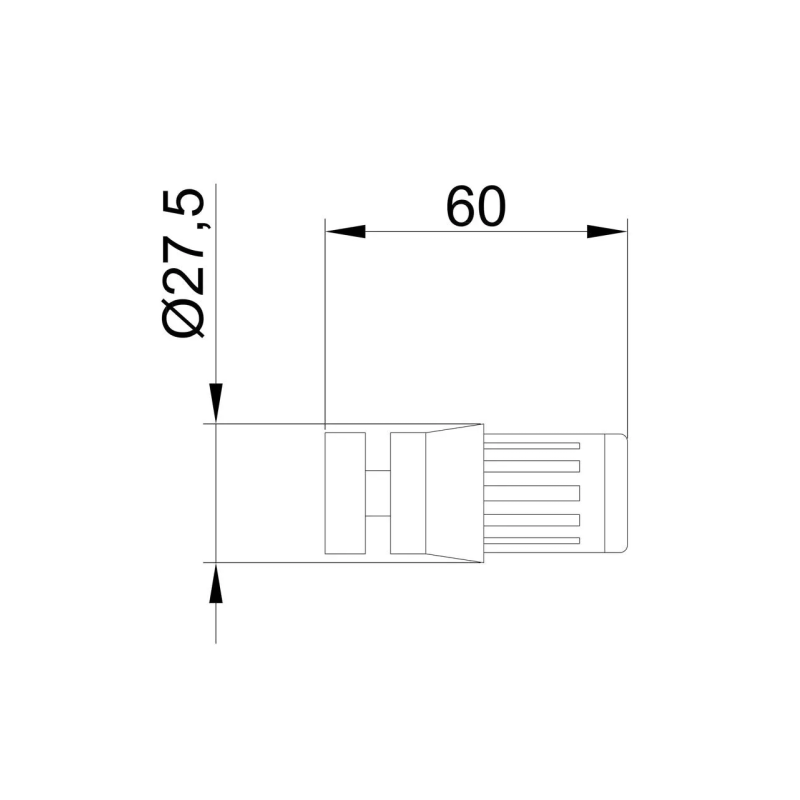 Frap Аератор дворежимний F72-10 поворотний з датчиком температури, LED (3 кольори), РВ