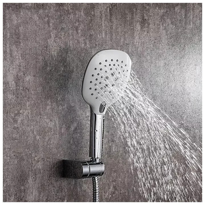 Frap Душовий набір IF302, (лійка 3-режими, шланг, тримач), хром