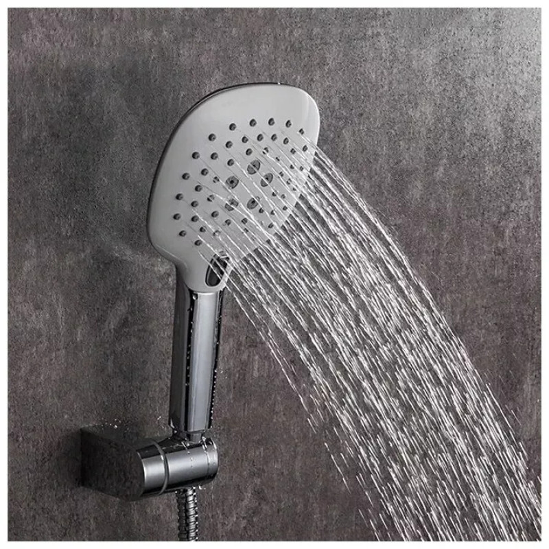 Frap Душовий набір IF302, (лійка 3-режими, шланг, тримач), хром