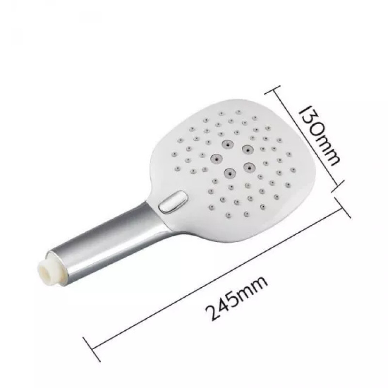 Frap Душовий набір IF302, (лійка 3-режими, шланг, тримач), хром