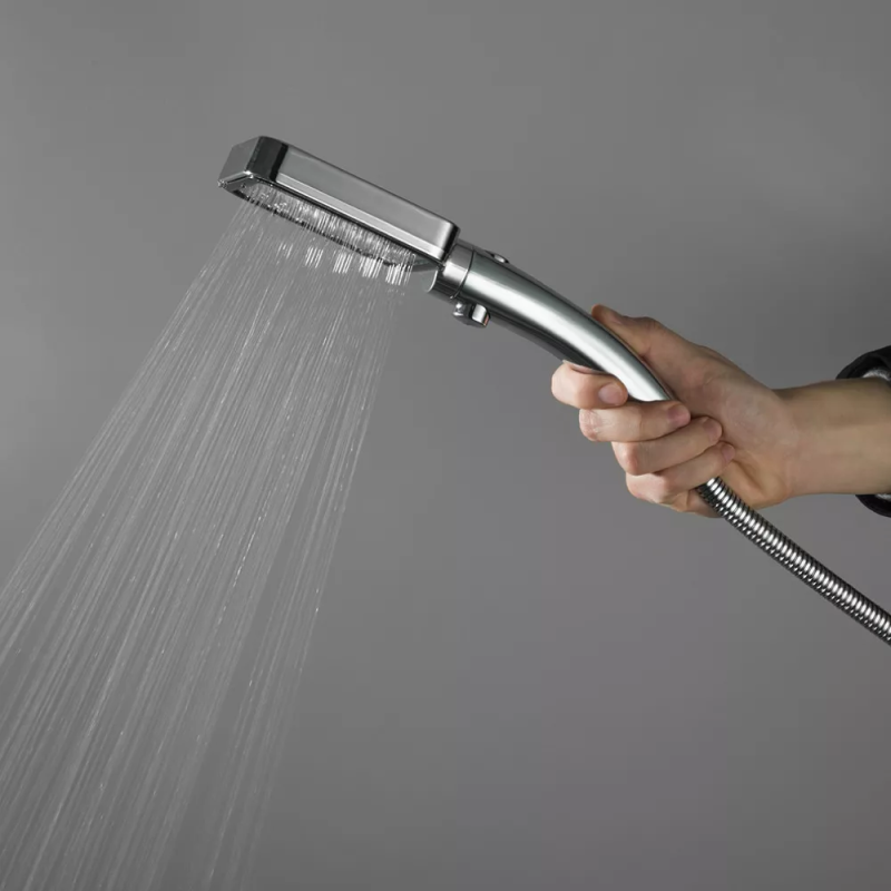 Frap Душова лійка-розпилювач F012, 1-режим, хром