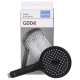 GAPPO Душова лійка G004, 3-режим, чорний
