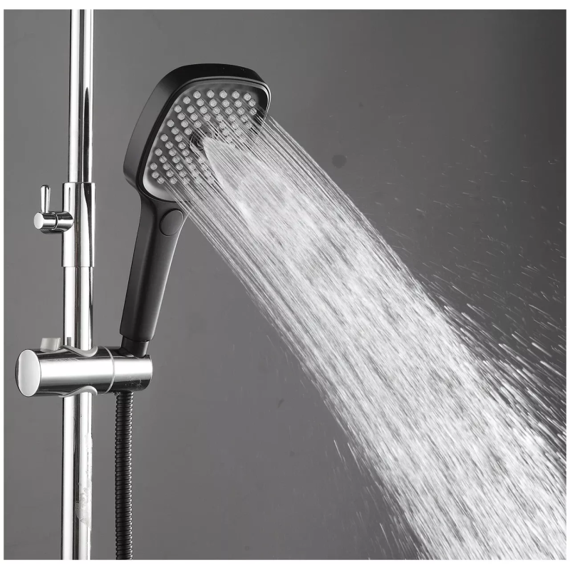 GAPPO Ручний душ G003, 3-режими, чорний