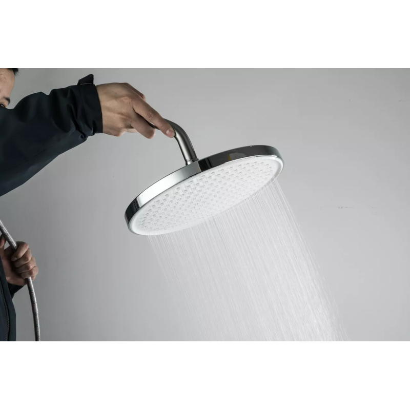 GAPPO Тропічний душ G002-26, Ø260 мм, білий/хром