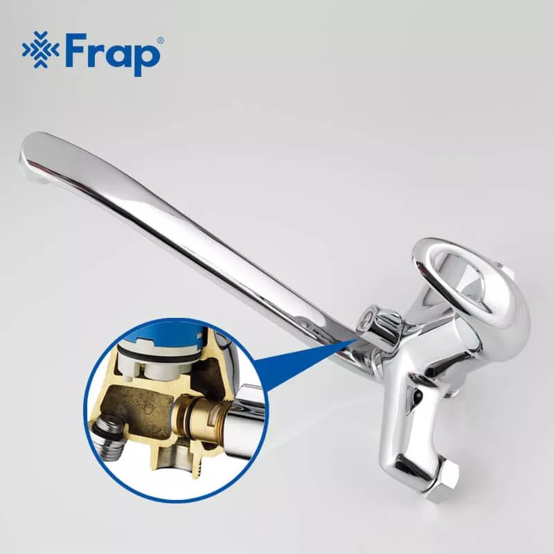 Frap Змішувач для ванни F2203, хром