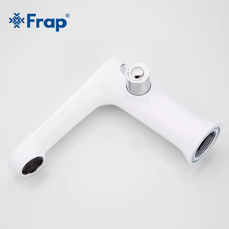 Frap Змішувач для ванни на борт F1134, білий/хром