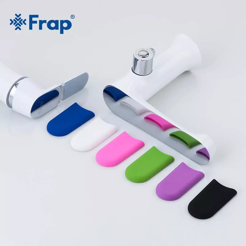 Frap Змішувач для ванни на борт F1134, білий/хром