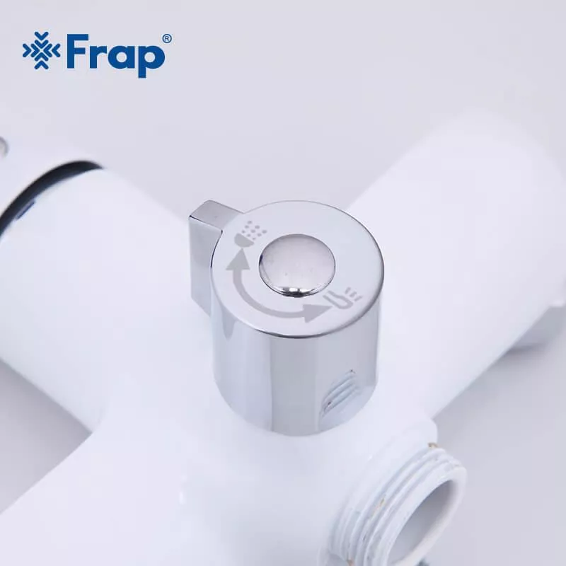 Frap Змішувач для ванни F2234, білий/хром