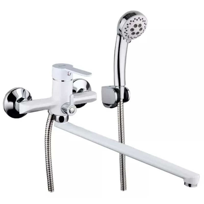 Frap Змішувач для ванни F2241, білий/хром