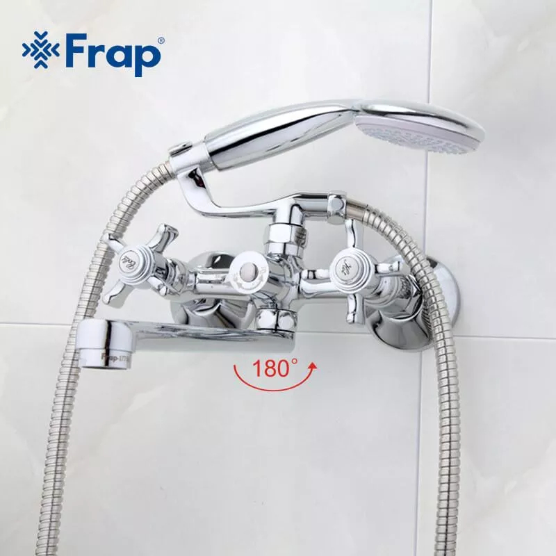 Frap Змішувач для ванни F2224, хром