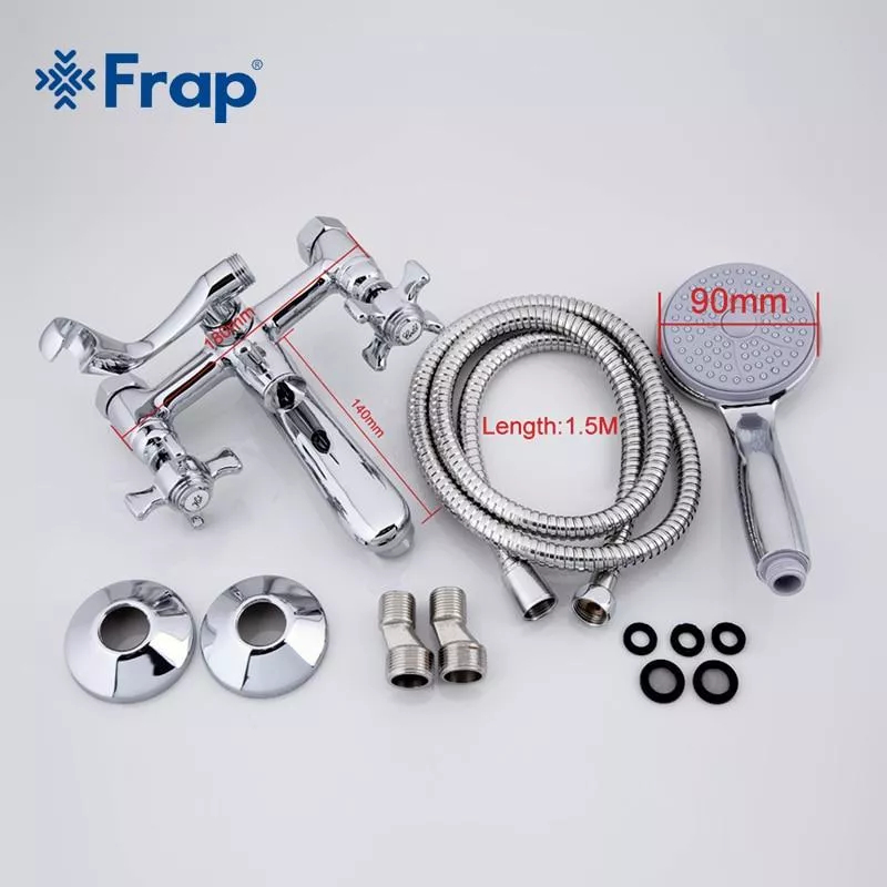 Frap Змішувач для ванни F3024, хром