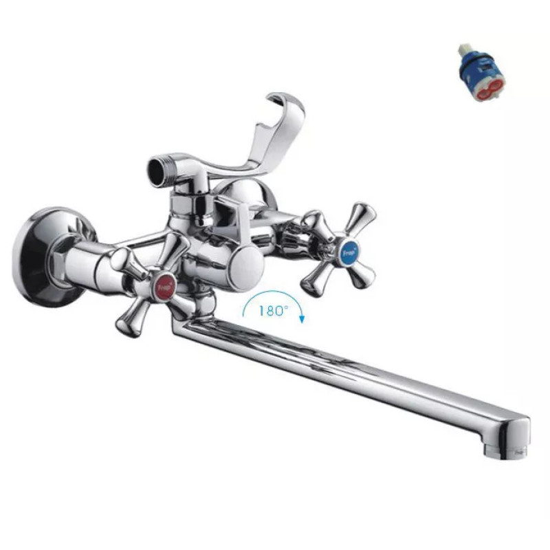 Frap Змішувач для ванни F22732-B, хром