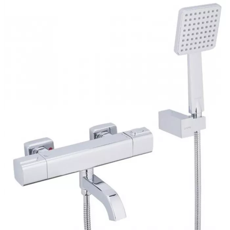 GAPPO Змішувач для ванни G3291 термостат, хром