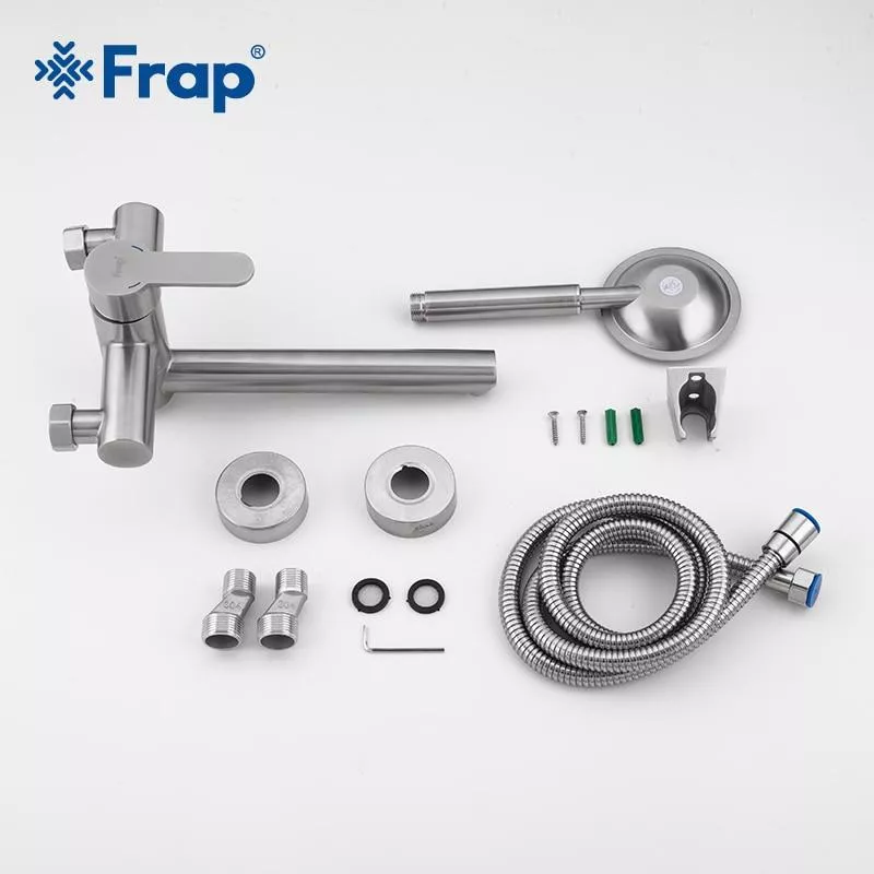 Frap Змішувач для ванни F32801, нержавіюча сталь