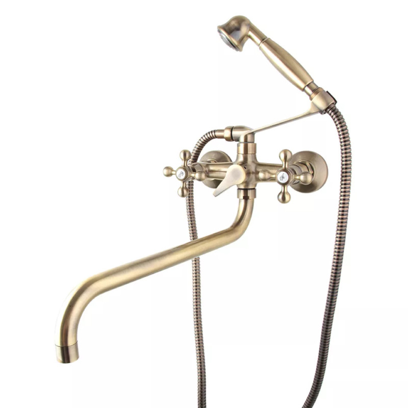 Frap Змішувач для ванни F2619-4, бронза