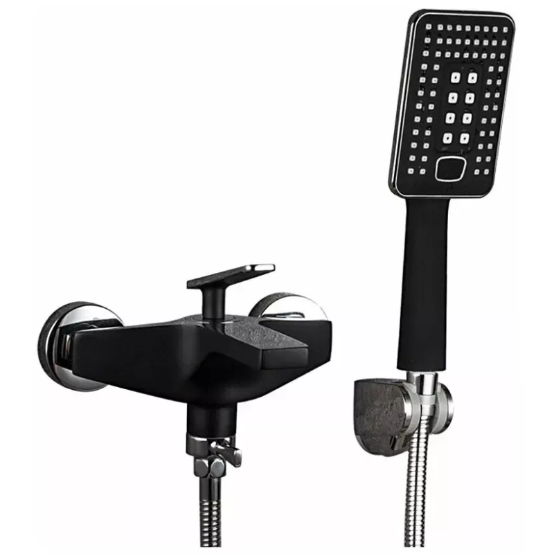 Frap Змішувач для ванни F3257, чорний/хром