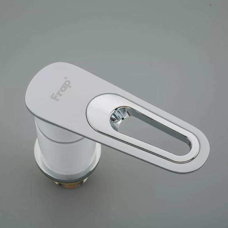 Frap Змішувач для ванни на борт F1149, білий/хром