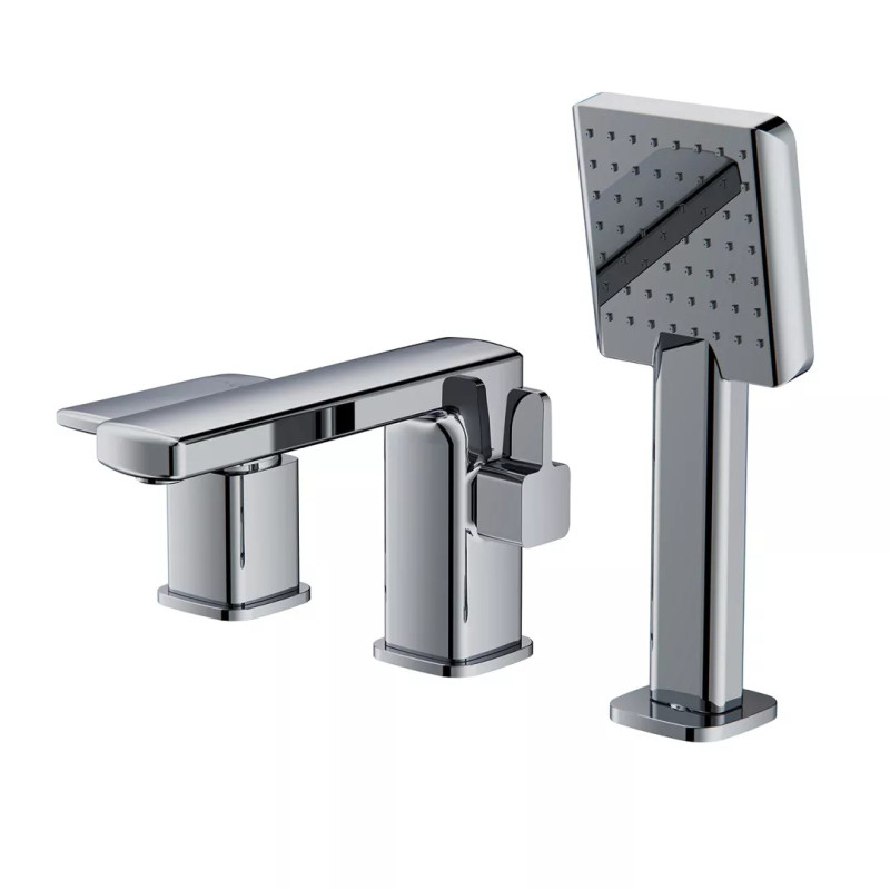 Frap Змішувач для ванни на борт F1160, хром