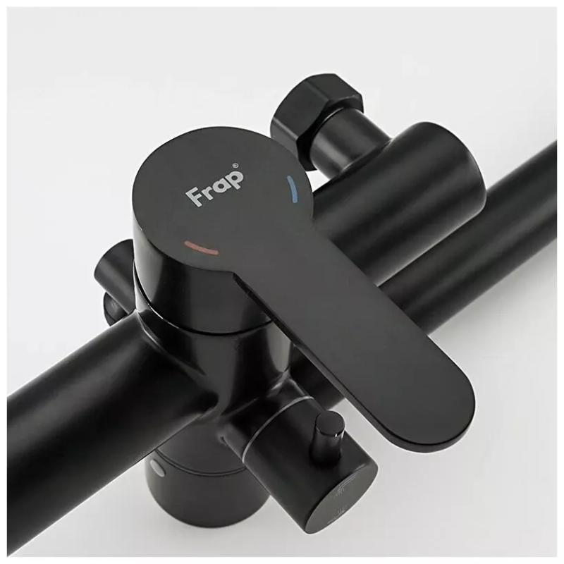 Frap Змішувач для ванни F22801-6, чорний