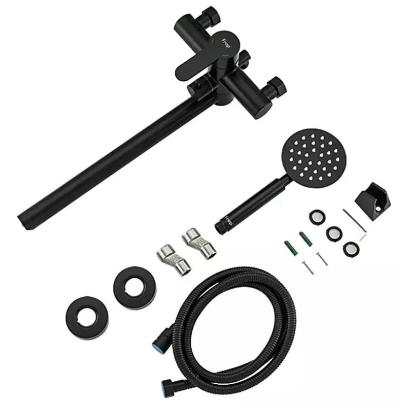 Frap Змішувач для ванни F22801-6, чорний