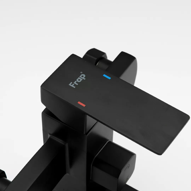 Frap Змішувач для ванни F32802-6, чорний