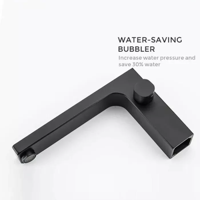 GAPPO Змішувач для ванни на борт G1117-6, чорний