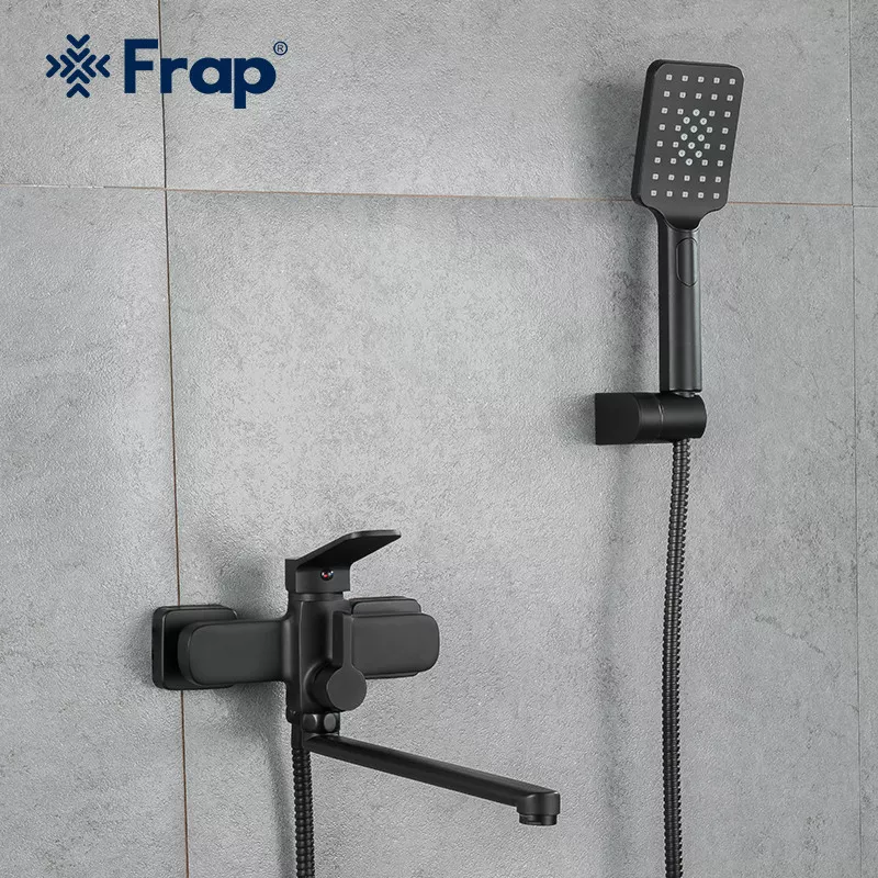 Frap Змішувач для ванни F2262, чорний