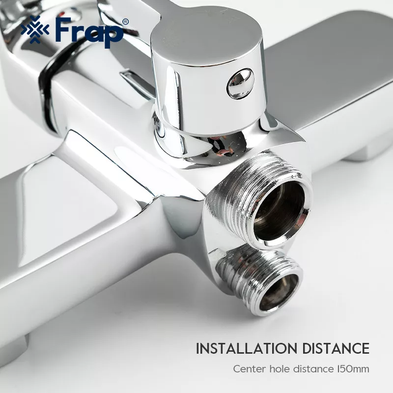 Frap Змішувач для ванни F2261, хром