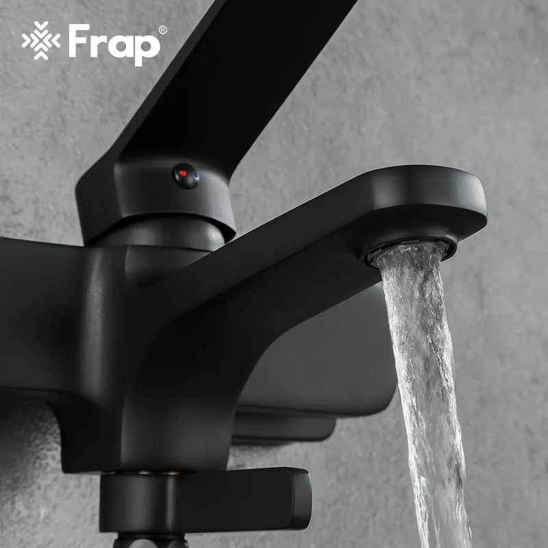 Frap Змішувач для ванни F3262, чорний