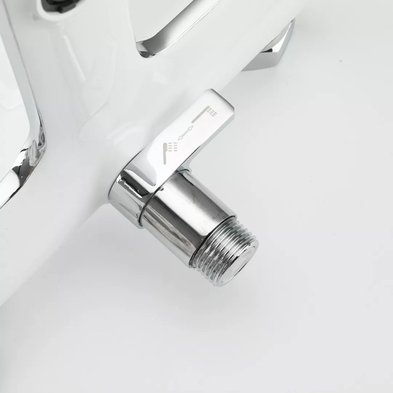 GAPPO Змішувач для ванни G3203-8, білий/хром