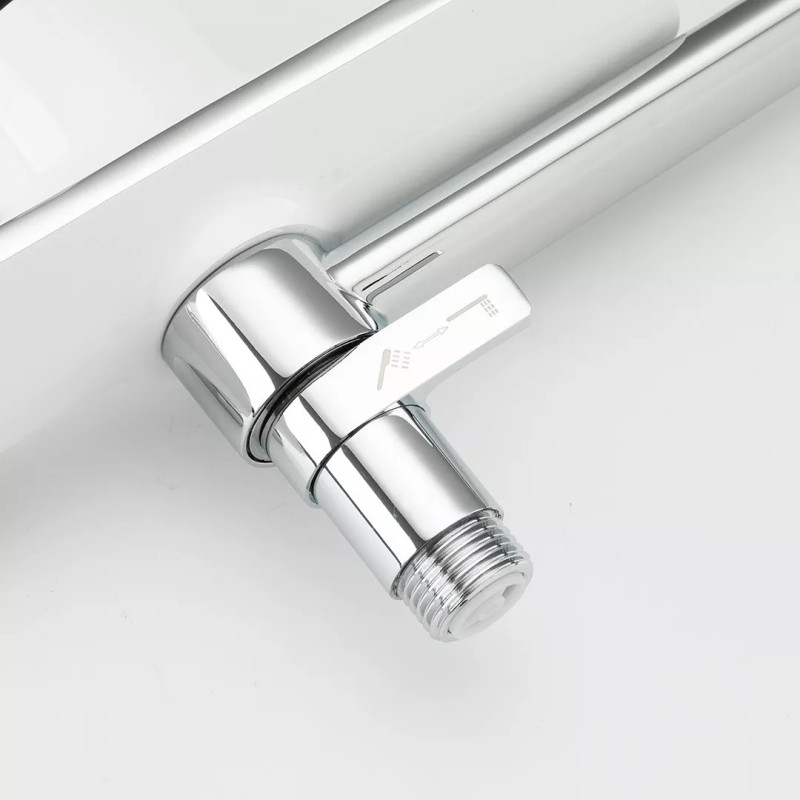 GAPPO Змішувач для ванни G2203-8, білий/хром