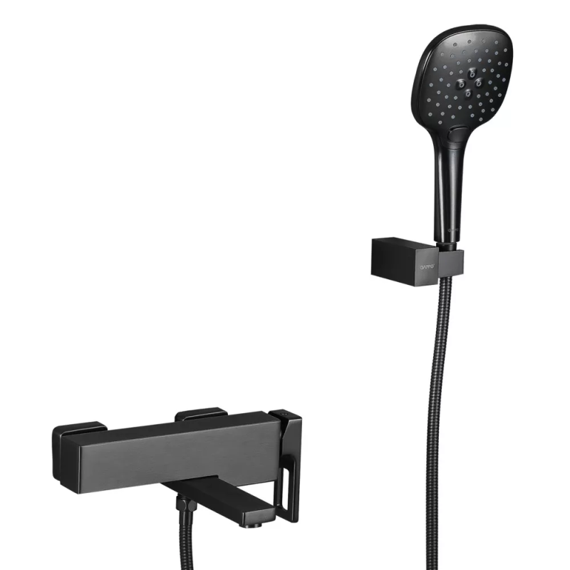 GAPPO Змішувач для ванни G3217-9, збройова сталь