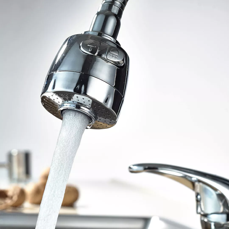 Frap Змішувач для кухні F4303 з гнучким виливом, хром