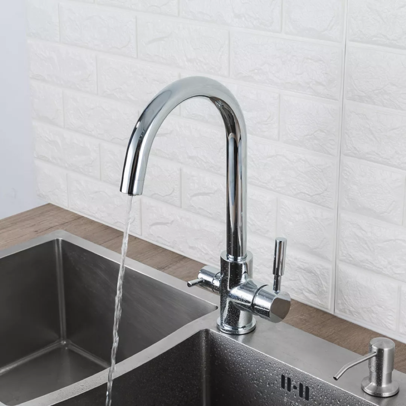 Frap Змішувач на дві води F4352, хром