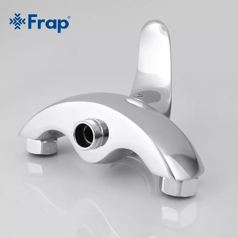 Frap Змішувач для кухні настінний F4621, хром