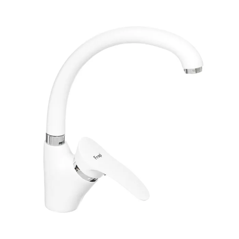 Frap Змішувач для кухні F4101-12, білий