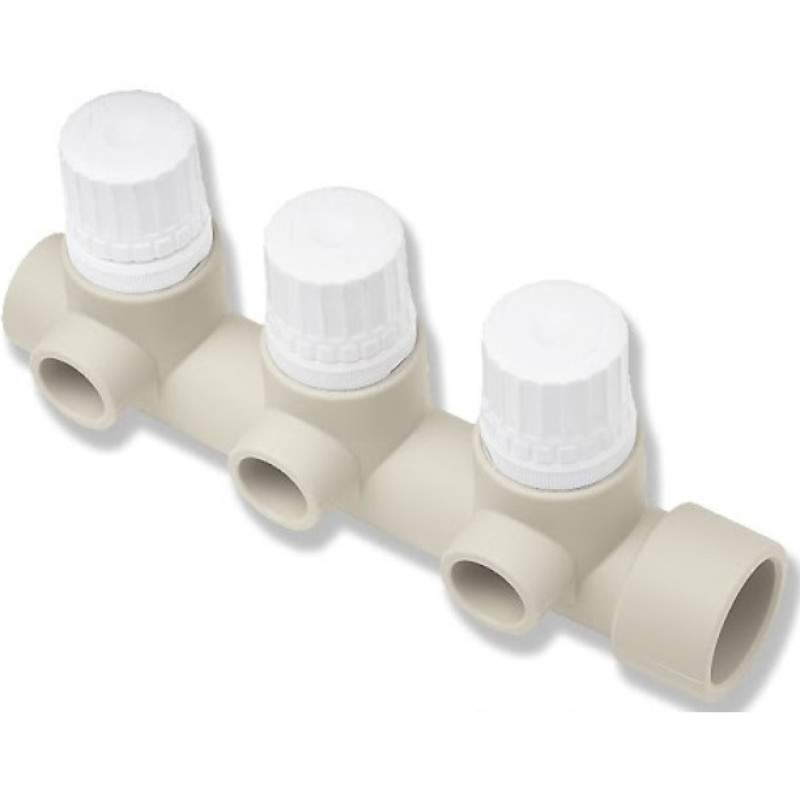 Wavin Колектор на 3 виходи з термостатичними вентилями 16/32мм (SROZI032163RCT)