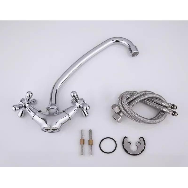 Frap Змішувач для кухні F4125, хром