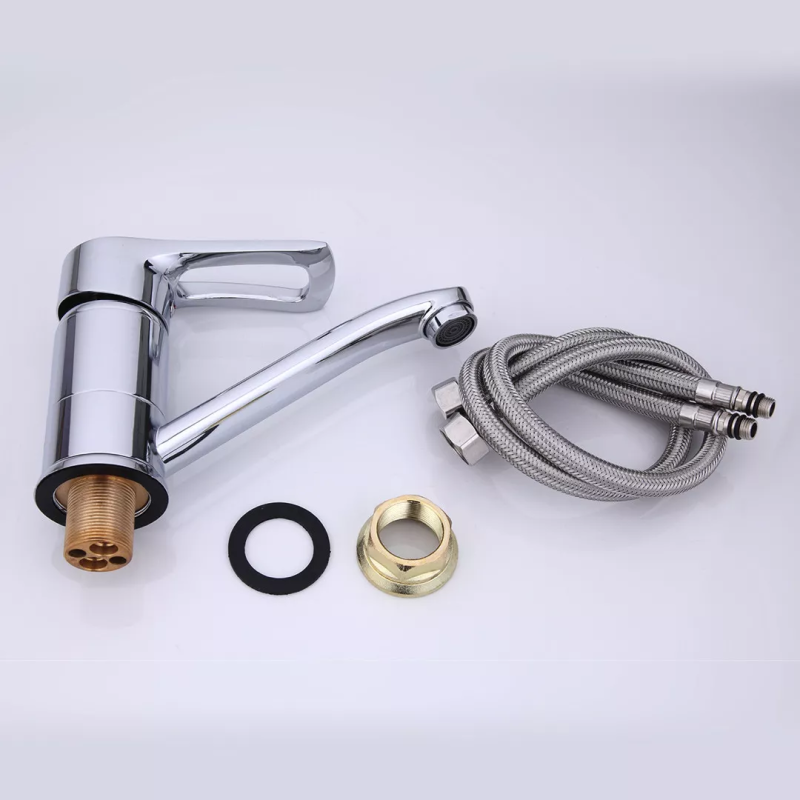 Frap Змішувач для кухні F4566-2, хром