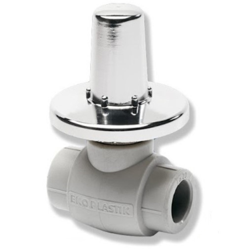 Wavin Кран кульовий під штукатурку з мет. кришкою 20мм (SVEKPLK020)