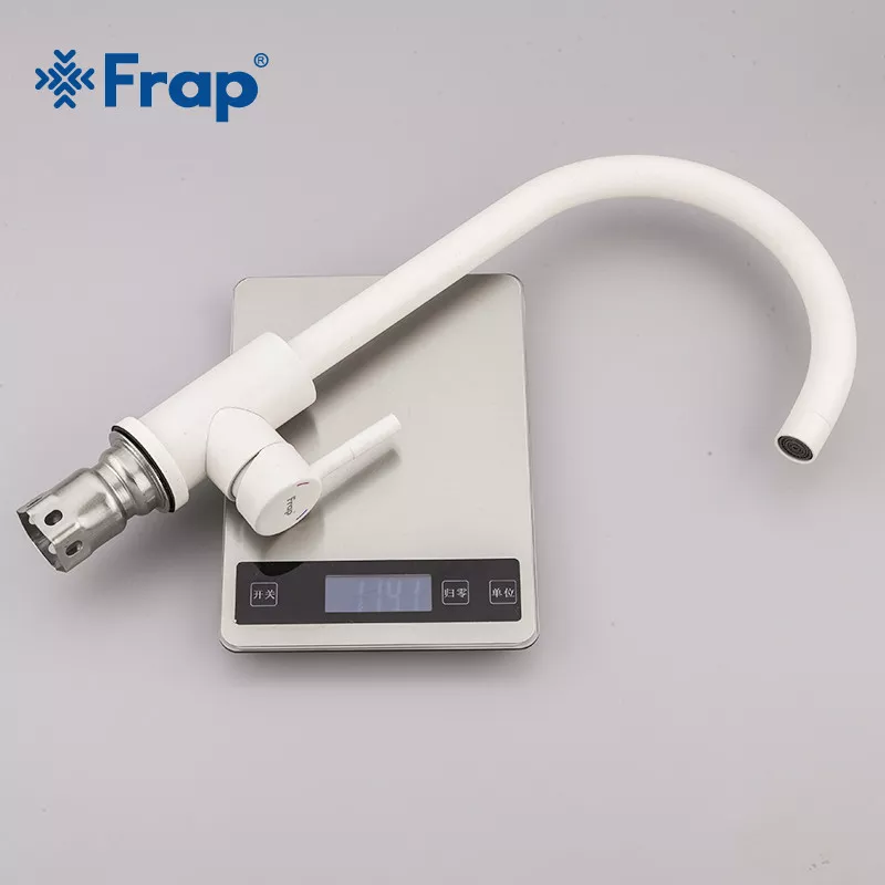 Frap Змішувач для кухні F40899-1, білий