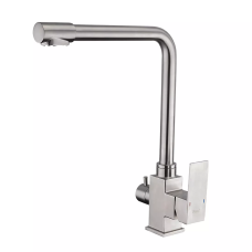 Frap Змішувач для кухні на дві води F43899-2, сатин