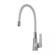 Frap Змішувач для кухні F4458, білий/хром