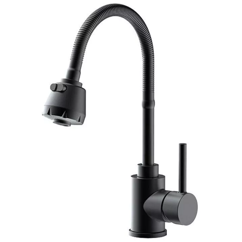 Frap Змішувач для кухні F40993-6 з гнучким виливом, 2 режими