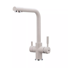Frap Змішувач для кухні F4352-24 на дві води, білий