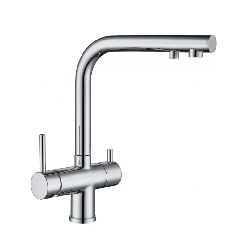 GAPPO Змішувач для кухні на дві води G43752 під фільтр, хром