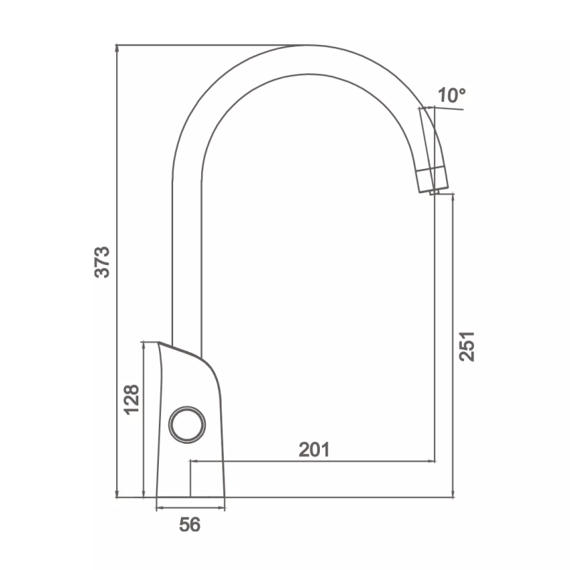GAPPO Змішувач для кухні з підключенням фільтра G4303-8, білий/хром