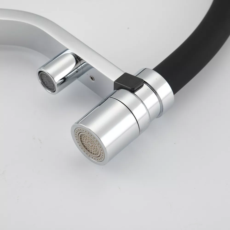 GAPPO Змішувач для кухні під осмос G4395-60 з гнучким виливом, хром