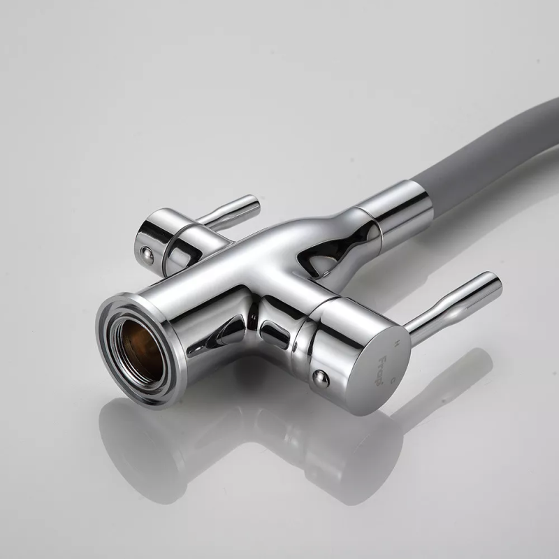 Frap Змішувач для кухні під фільтр F4396 з гнучким виливом