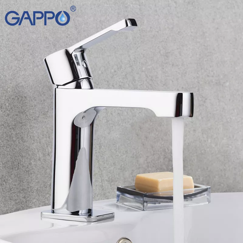 GAPPO Змішувач для умивальника G1002-2, хром